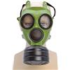 Bristol Novelty Finta maschera anti-gas, realistica, oggetto di scena per tema di guerra o accessorio per travestimento