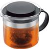 Bodum Teapress Teapot Bistro Nouveau Teiera 1,5 l, colore: Nero, 6 Unità
