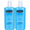 Johnson & Johnson SpA Neutrogena Hydro Boost Crema Corpo Idratante Acido Ialuronico Set da 2 2x400 ml Gel