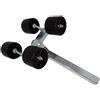 OSCULATI RULLO BASCULANTE DOPPIO LATERALE RIALZATO TUBO QUADRO 40mm CARRELLO IMBARCAZIONI