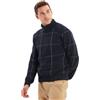 Trendyol Maglione Slim Scozzese a Collo Alto Maglia di Tuta, Blu Navy, M Uomo