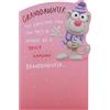 UK Greetings Biglietto di Natale per nipote, motivo: gatto in stile cartone animato