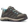 Columbia CRESTWOOD WATERPROOF Scarpe Da Trekking Basse impermeabili Donna, Grigio (Graphite x Wild Iris), 40 EU