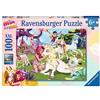 Ravensburger Puzzle per bambini Ravensburger 13388 - La vera amicizia con gli unicorni - Puzzle Mia and Me XXL da 100 pezzi per bambini dai 6 anni in su
