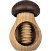 EFO Schiaccianoci Legno Fungo Spacca Noci per Noci Mandorle Noci Pecan Pistacchi Schiaccianoci in Legno di Faggio Naturale Ottima Idea Regalo