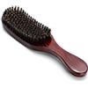 Yunxwd Spazzola per capelli con setole di cinghiale, Spazzola pneumatica speciale per extension con fibre di cinghiale che conferiscono lucentezza ai capelli e nylon