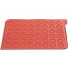 silikomart | MAC01 Stampo in Silicone per Monoporzioni MACARONS, Antiaderente, 24 Macarons, Confezione da 1 Stampo per Dolci, 300 x 400 h 1.5 mm, Made in Italy