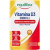 Equilibra Vitamina D3 2000 U.I. Immunitario per Ossa e Muscoli 30 compresse