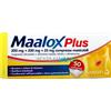 MAALOX PLUS* 200 mg + 200 mg + 25 mg Antiacido Stomaco 50 Compresse Masticabili