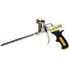 bricoleva.it Pistola per Schiuma Poliuretanica con Impugnatura Ergonomica Gommata - Corpo in Lega di Zinco, Ugello in Acciaio Inox - Ideale per i Lavori Comodi e Precisi (Modello Star)