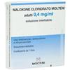 MOLTENI Naloxone Cloridrato 0,4 mg - trattamento di intossicazioni acute da analgesici narcotici 1 fiala 1 ml