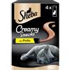 Sheba Creamy Snacks, Marrone, 4 Unità (Confezione da 11)