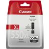 Canon PGI-550XL PGBK w/sec cartuccia d'inchiostro 1 pz Originale Resa