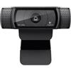 Logitech C920 HD Pro Webcam, Videochiamata Full HD 1080p/30fps, Audio
