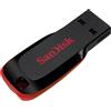 SanDisk Cruzer Blade unità flash USB 32 GB USB tipo A 2.0 Nero, Rosso