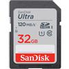 SanDisk Ultra 32 GB SDHC UHS-I Classe 10