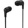 Philips TAE1105BK/00 cuffia e auricolare Cablato In-ear Musica e Chiamate Nero