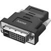 Hama Adattatore HDMI F/DVI-D M, Ultra HD 4K, Dual Link, nero