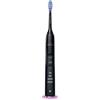 Philips DiamondClean Smart 9400 Sonicare Spazzolino Elettrico Sonico Nero con App, con custodia da viaggio HX9917/89