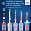 Oral-B Testine Di Ricambio Pro Kids Con Disney Frozen, 3 Testine