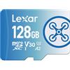 Lexar FLY microSDXC UHS-I card 128 GB Classe 10