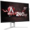 AOC Monitor 24,5" LED Gaming AG251FG 1920x1080 Full HD Tempo di Risposta 1 ms