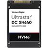 WESTERN DIGITAL ULTRASTAR DC SN640 SFF-7 7MM 7680GB PCIe TLC RI-0.8DW / D BICS4 ISE