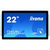IIYAMA Monitor 21.5" LED IPS Touch Screen TF2215MC-B2 1920 x 1080 Pixel Tempo di Risposta 14 ms