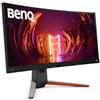 BENQ Monitor 34" LED IPS Curvo Gaming EX3415R 3440x1440 Ultra WQHD Tempo di Risposta 1 ms Frequenza di Aggiornamento 144 (Hz)