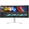 LG 38WP85C-W Monitor PC 96,5 cm (38") 3840 x 1600 Pixel UltraWide Quad HD+ LED Bianco