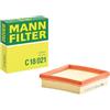 Mann Filter MANN-FILTER, C 18 021 Filtro aria | Per Autovetture, Aria pulita, Filtro resistente, Design con adattamento perfetto, Qualità originale OE