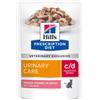 Hill's Prescription Diet Hill's Prescription C/D Urinary Stress con salmone per gatto (85 g) 4 scatole (48 x 85 g)