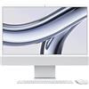 APPLE iMac 24", Chip M3, 8 CPU GPU, 256GB Argento