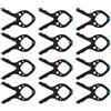 wolfcraft 12 morsetti a molla MINI 30 I 8653000 I Versatile e universale - ideale per lavori di casa, hobby e progetti fai da te
