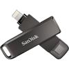 GielleService Pendrive Sandisk IXpand Luxe USB-C e Lightning Flash Drive 64GB - Nero SDIX70N-064G-GN6NN
