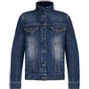 Pmj Giacca di Jeans Donna Moto Pmj LUCY Blu