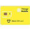 Things Mobile SIM Card per ALLARME e ANTIFURTO - Things Mobile - copertura globale, rete multi-operatore GSM/2G/3G/4G, senza costi fissi, senza scadenza, tariffe competitive. 25€ di credito incluso + 5€ gratis