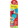 GIOTTO be-bè, Pasta modellabile Glitter, Morbida, Pulita, Bottiglie, Colori Assortiti, 3x100g Unità