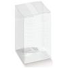 scotton spa 50 PZ Scatola PVC Trasparente 8x8x18 cm Porta BOMBONIERA