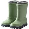 Sterntaler Stivali in Gomma Unisex per Bambini con Scarpa Interna Rimovibile, Verde Pietra, 29 EU