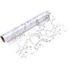 100%Mosel Runner da Tavola in Organza, Stelle Argento/Metallizzato (28 cm x 5 m), Runner Trasparente, elegante Decorazione da Tavola per Natale & Avvento, Decorazione festiva per occasioni Speciali
