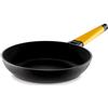 Castey 8-22 - Padella con manico in acciaio rimovibile, 22 cm, in alluminio pressofuso, colore: Giallo