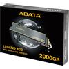 ADATA SSD ADATA LEGEND 800 2 TB Grigio/Oro PCIe 4.0 x4 NVMe 1.4 M.2 2280