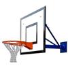 (05) 1/2 IMP. MINIBASKET A MURO SBALZO CM 80 + TABEL. INDOOR + CANESTRO+ RETINA