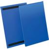 Durable Tasche per identificazione Durable con bande magnetiche blu f.to esterno mm. 223x313- inserto A4 vert. cf. 50- 174407