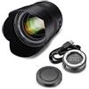 SAMYANG AF 75mm F1,8 FE + Lens-Station für Sony E Portrait-Objektiv für Vollformat & APS-C I 32,9° Bildwinkel & schnellem Autofokus I Festbrennweite für Sony A7C, A7 III, A6100 u.a., Schwarz, 23285