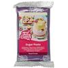 FunCakes Pasta di ZuccheroRoyal Purple: facile da usare, liscia, flessibile, morbida e pieghevole, perfetta per la decorazione di torte. Senza glutine. 250 gr