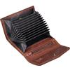 STILORD 'Holden' Porta Carte Credito Uomo Pelle Mini Portamonete in Vera Pelle Blocco NFC RFID Portafoglio Piccolo e Sottile in Confezione Regalo, Colore:kara - cognac