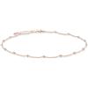 CERSLIMO Collana in Argento 925 Oro Rosa, Collana a Choker in Argento Sterling da Donna con Perla, Collana senza Ciondolo per Donne e Ragazze, 16 Zoll, Argento