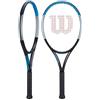 Wilson Racchetta da Tennis 100 UL V3.0, Ottima per Ragazzi, Geometria Power Profile, Nero/Argento/Blu, WR036610U2